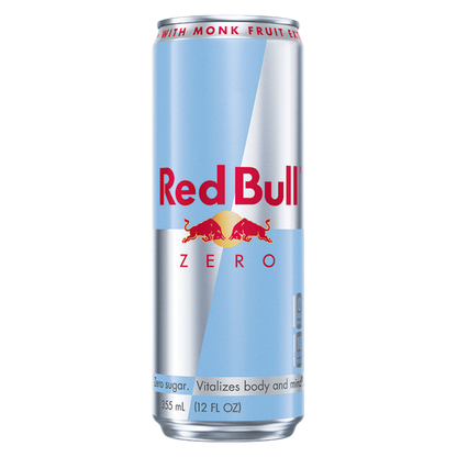 Red Bull Energy Drink Zero 12oz Can