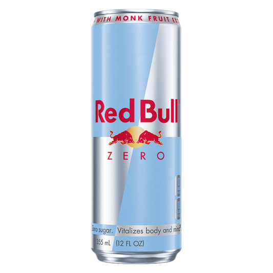 Red Bull Energy Drink Zero 12oz Can
