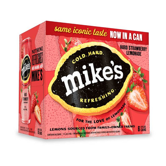 Mike's Hard Strawberry Lemonade 6pk 12oz Can