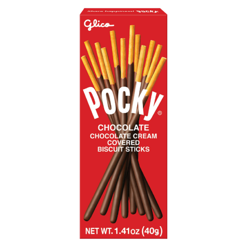 Glico Pocky Chocolate Covered Biscuit Sticks 1.41oz