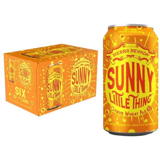 Sierra Nevada Sunny Little Things Citrus Wheat 6pk 12oz Can 5.0% ABV