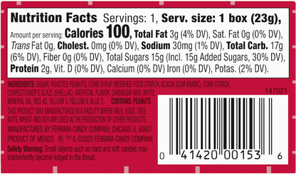 Boston Baked Beans Candy Coated Peanuts .8oz