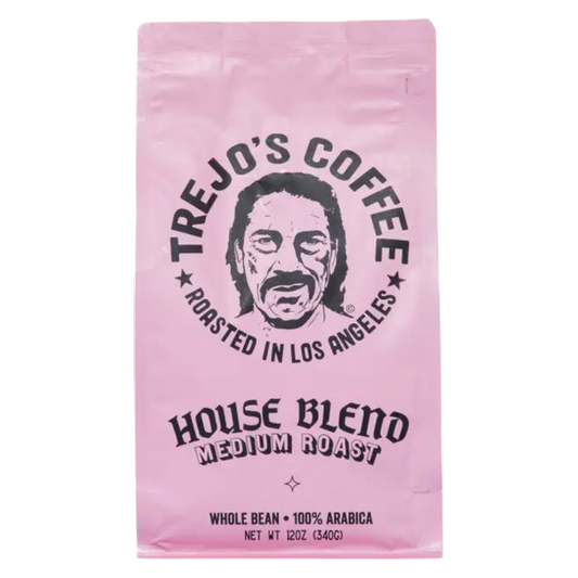 Trejo's Coffee Medium Roast Whole Bean Coffee, 12 oz
