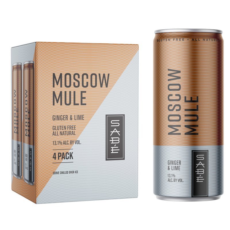 Sabe Moscow Mule 4pk 250ml Can 13.1% ABV