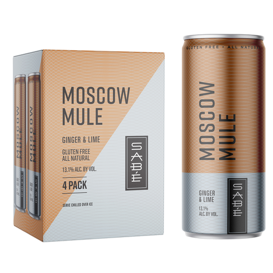 Sabe Moscow Mule 4pk 250ml Can 13.1% ABV