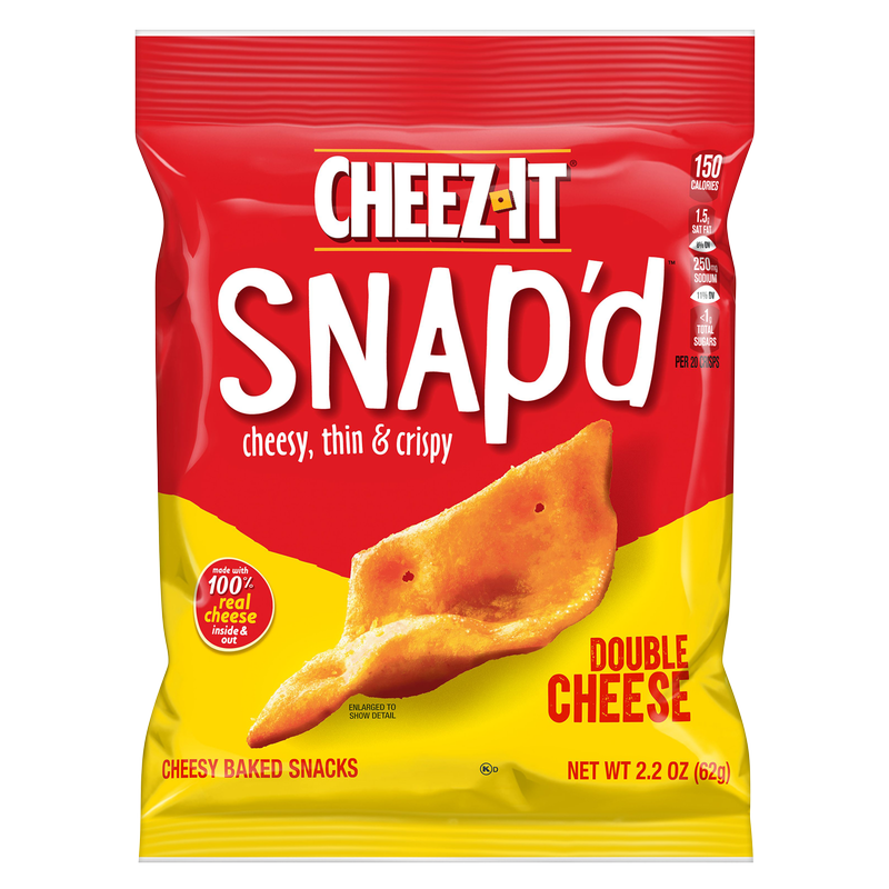 Cheez-It® Snap'd® Double Cheese, 2.2 oz
