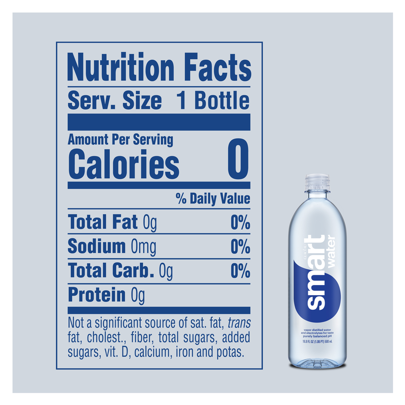 Smartwater 6pk 16.9oz Btl