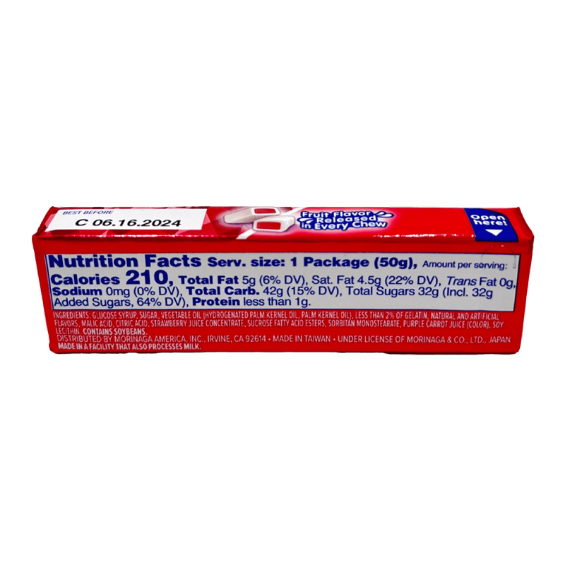 Hi-Chew Stick Strawberry, 1.76 oz