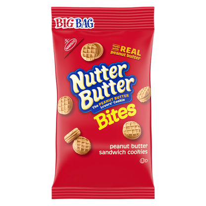 Nutter Butter Bites Peanut Butter Sandwich Cookies,  3oz