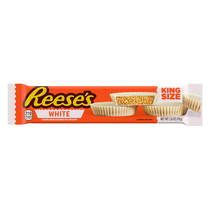 Reese's White Creme & Peanut Butter King Size, 2.8oz