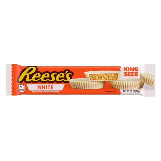 Reese's White Creme & Peanut Butter King Size, 2.8oz