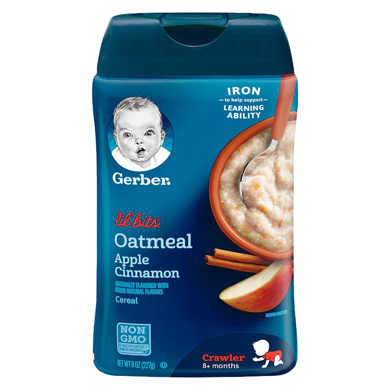 Gerber Apple Cinnamon Single Oatmeal