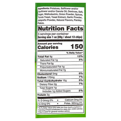 Kettle Brand Jalapeno Potato Chips 5oz