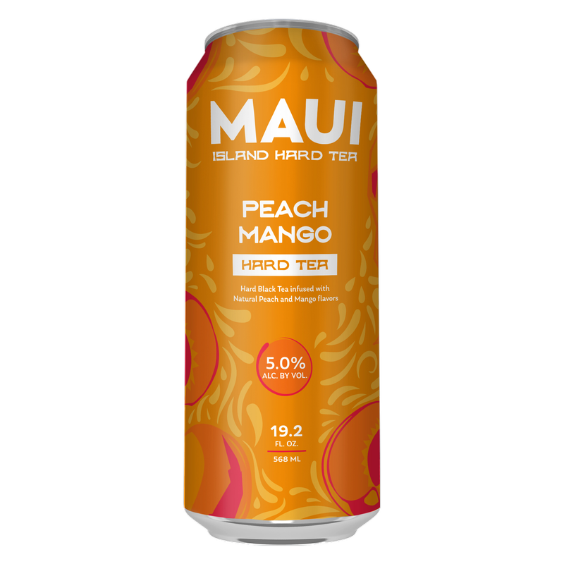 Maui Hard Tea Peach Mango 19C