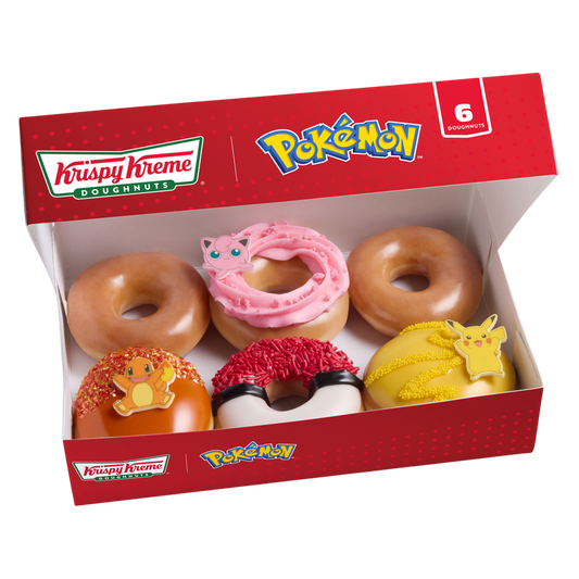 Krispy Kreme Pokemon® Assorted Doughnuts 6ct