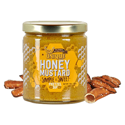 Unique Snacks Pretzel Dip Honey Mustard 10oz