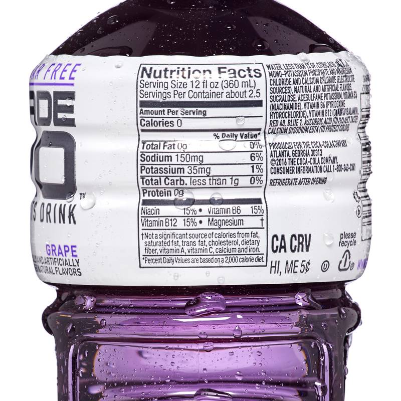 Powerade Zero Grape 32oz