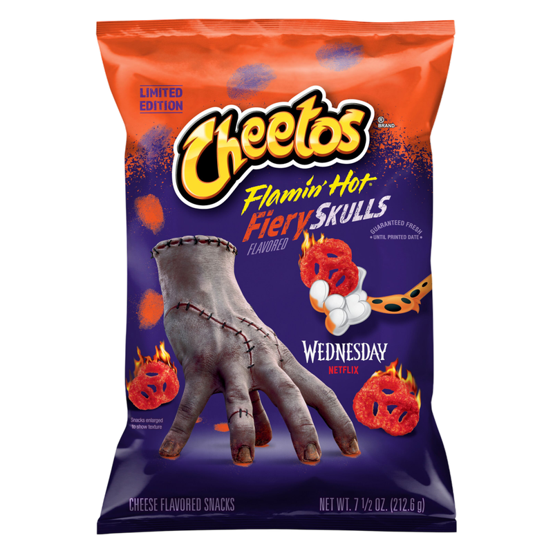 Cheetos Flamin' Hot Fiery Skulls Flavored 7.5oz