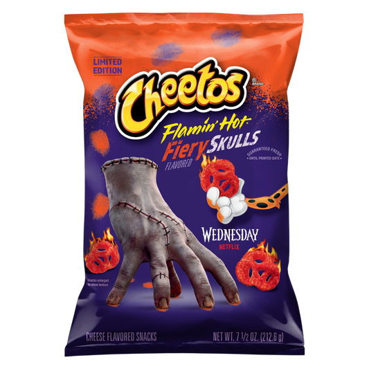 Cheetos Flamin' Hot Fiery Skulls Flavored 7.5oz