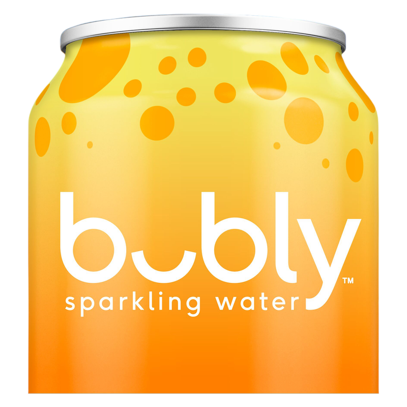 Bubly Orange Cream 8pk 12oz Can