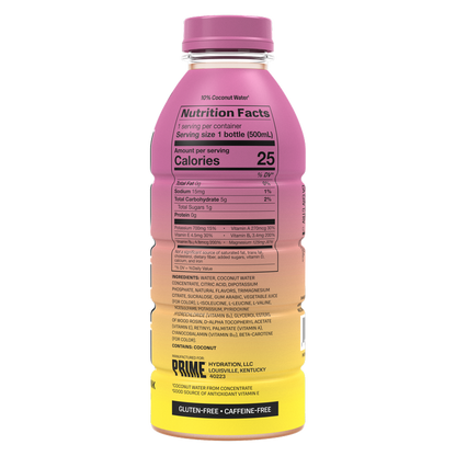 Prime Hydration Strawberry Banana 16.9oz Btl