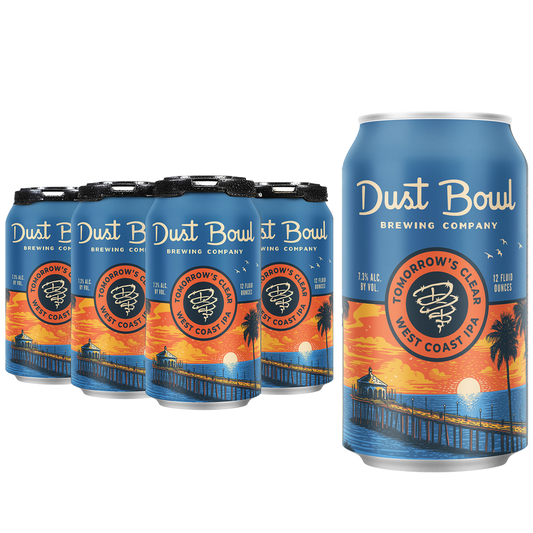 Dust Bowl Brewing Tomorrow's Clear West Coast IPA 6pk 12oz Can 7.3% ABV