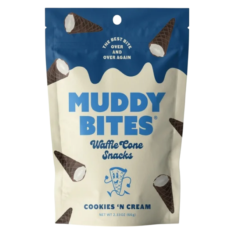 Muddy Bites Cookies & Cream, 2.330z