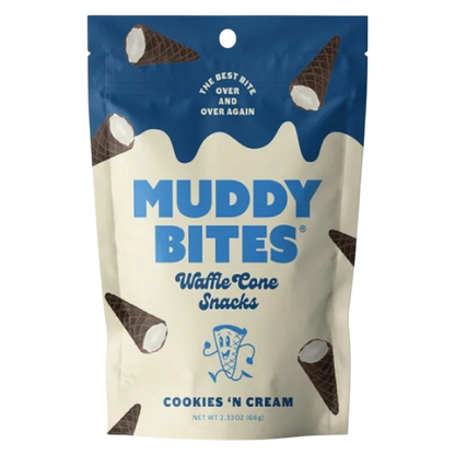 Muddy Bites Cookies & Cream, 2.330z