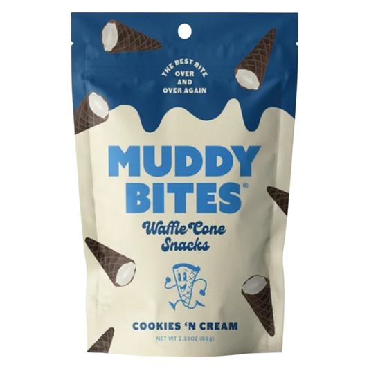 Muddy Bites Cookies & Cream, 2.330z