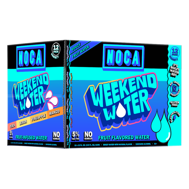 NOCA Weekend Water 12pk 12oz Can 5% ABV