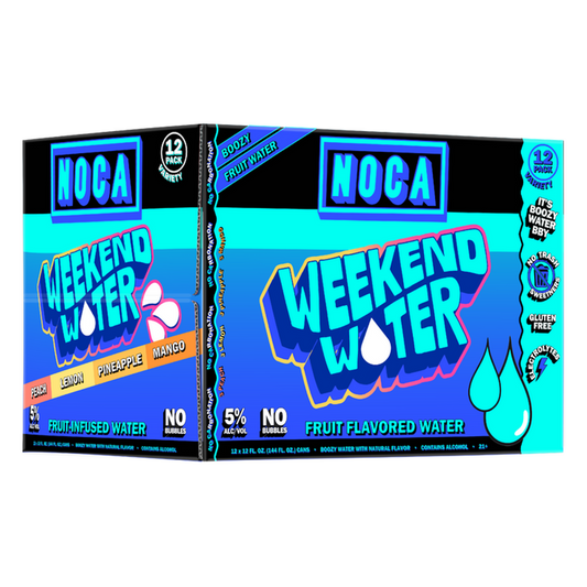 NOCA Weekend Water 12pk 12oz Can 5% ABV