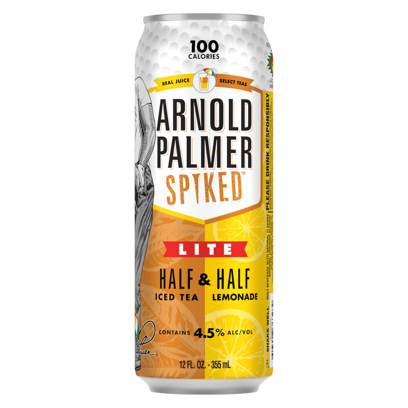 Arnold Palmer Spiked Half & Half Lite Beer 12pk 12oz Can 4.5% ABV