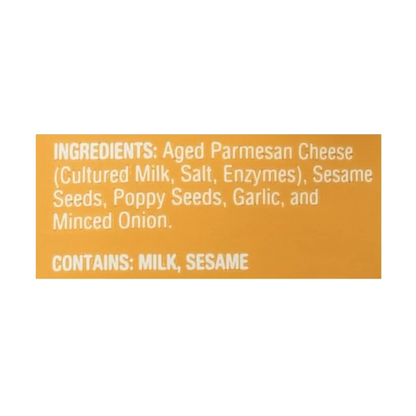 ParmCrisps Gluten-Free Everything Oven-Baked Parm Crisp Cheese Crackers, 1.75 oz