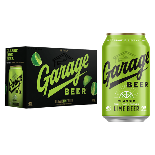 Garage Beer Classic Lime Beer 15pk 12oz 4% ABV