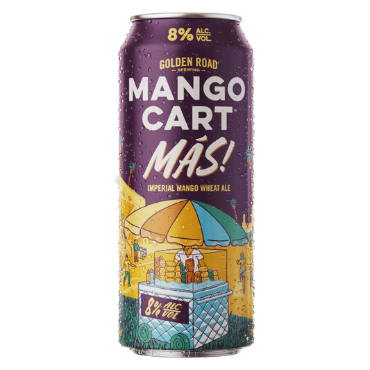 Golden Road Mango Cart Más! Single 19.2 oz Can 8% ABV