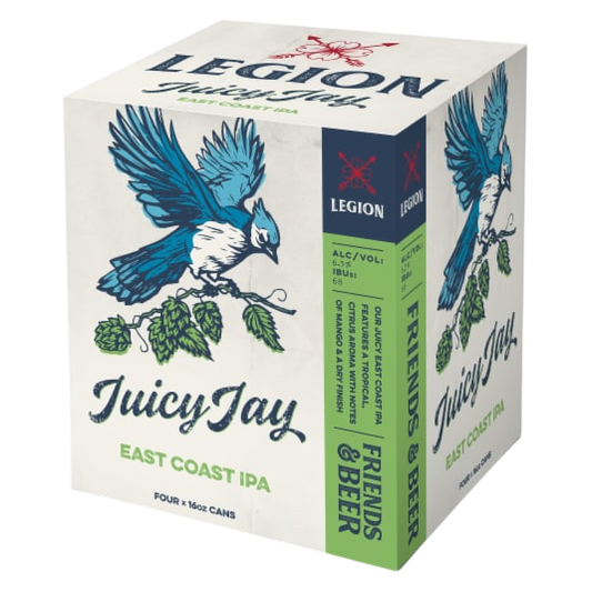 Legion Juicy Jay IPA 4pk 16oz Can