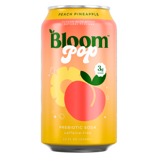 Bloom Pop Peach Pineapple 12oz Can