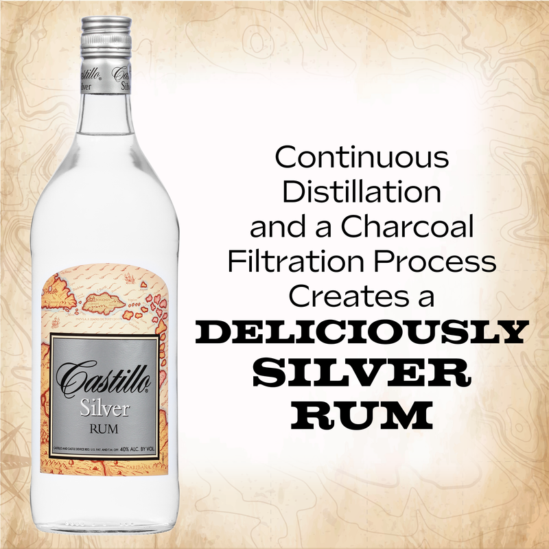Castillo Silver Rum 1L
