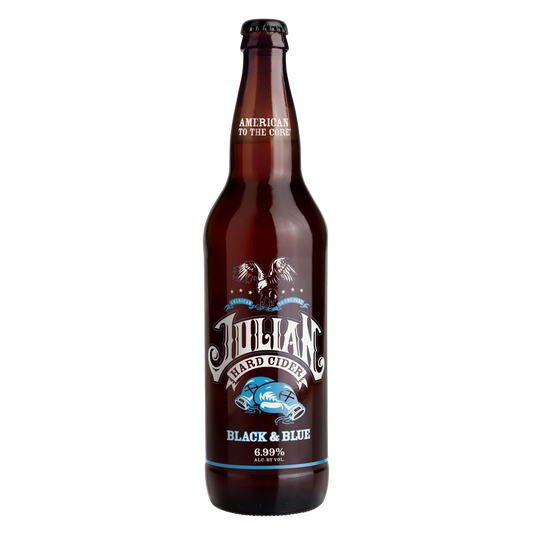 Julian Black & Blue Cider Single 22oz Btl