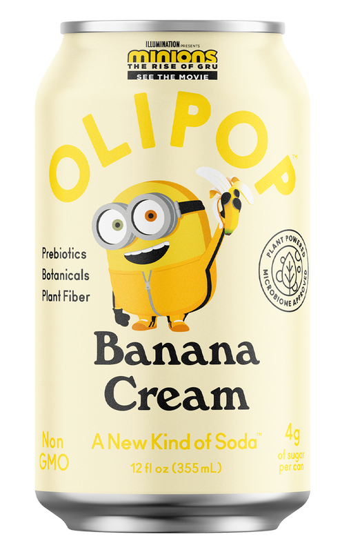 OLIPOP Banana Cream 12 oz