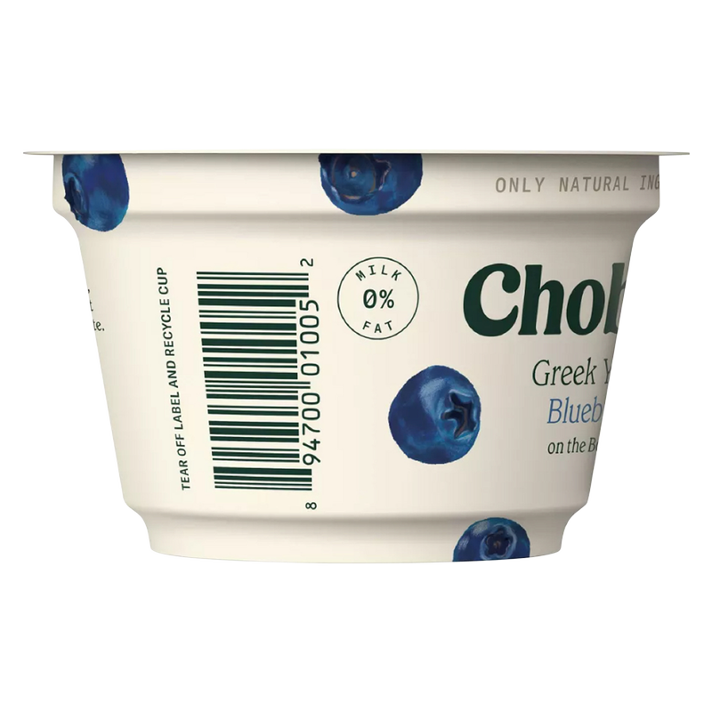 Chobani Blueberry on the Bottom Nonfat Greek Yogurt - 5.3oz