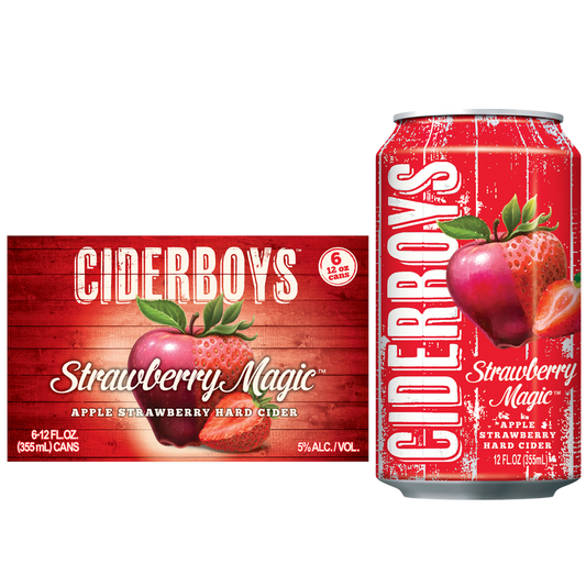 Ciderboys Strawberry Magic 6pk 12oz