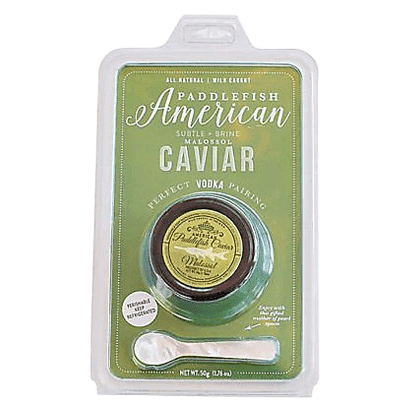 Pacific Plaza American Paddlefish Caviar with MP Spoon 50 Gram