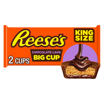 Reese's Milk Chocolate Lava Big Cup King Size, 2.8 oz
