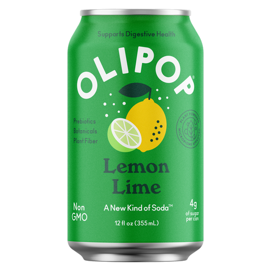 Olipop Lemon Lime 12oz Can