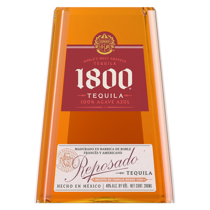 1800 Tequila Reposado 200ml (80 Proof)