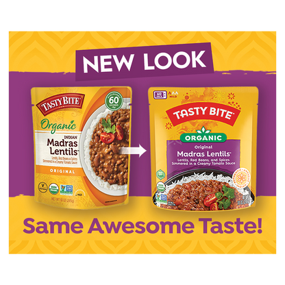 Tasty Bite Organic Madras Lentils 10oz