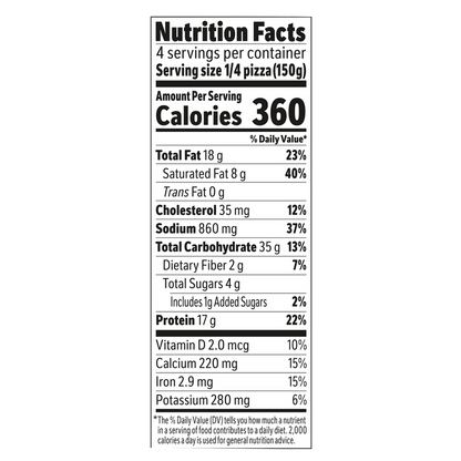 Tombstone Four Meat Pizza, 21.1oz