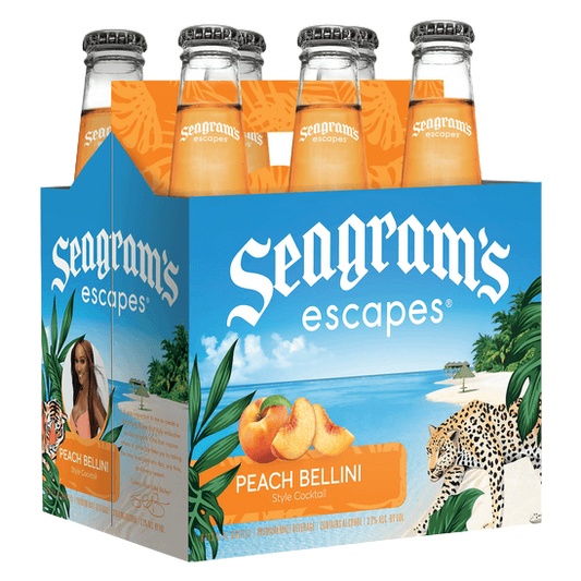 Seagram's Peach Bellini 6pk 11.2 oz Btl 3.2% ABV
