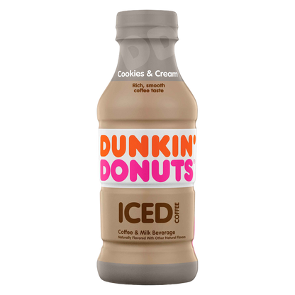 Dunkin' Iced Coffee & Milk 13.8oz Btl